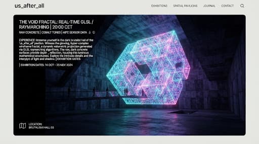 Sculpture built from rendering errors